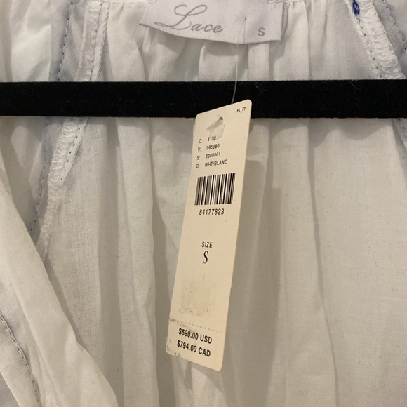 ANTHROPOLOGIE LACE The Label Embroidered Peasant Dress / Size Small / NWT - Picture 6 of 6